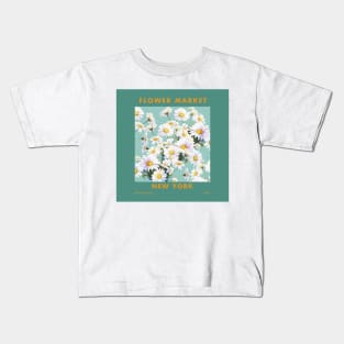 Flower Market New York Kids T-Shirt